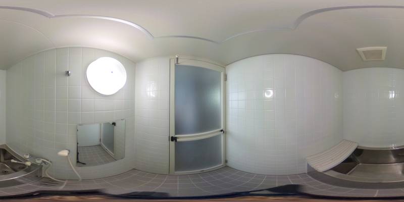 パノラマ画像バスルーム