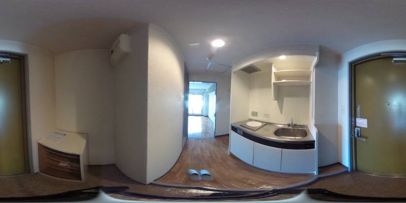 パノラマ画像玄関