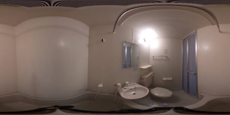 パノラマ画像バスルーム