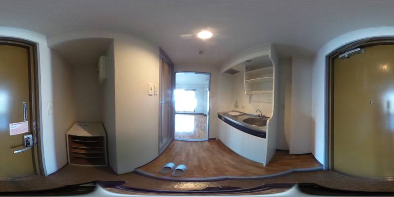 パノラマ画像玄関