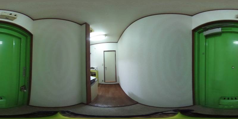 パノラマ画像玄関