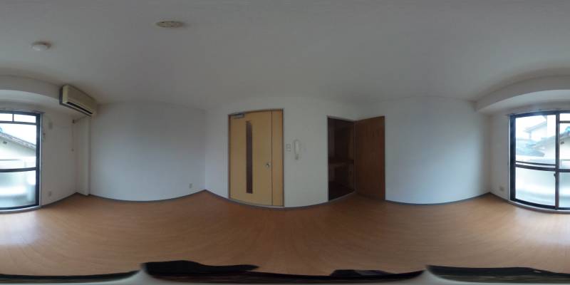 パノラマ画像洋室