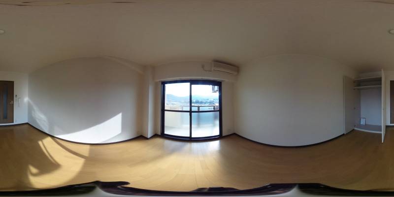 パノラマ画像洋室