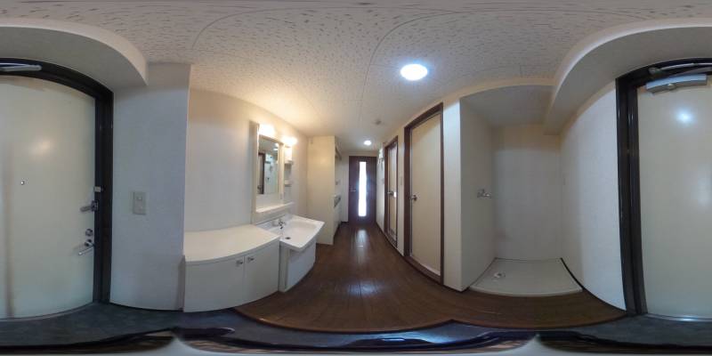 パノラマ画像玄関