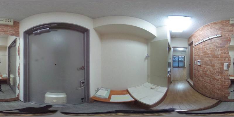 パノラマ画像玄関