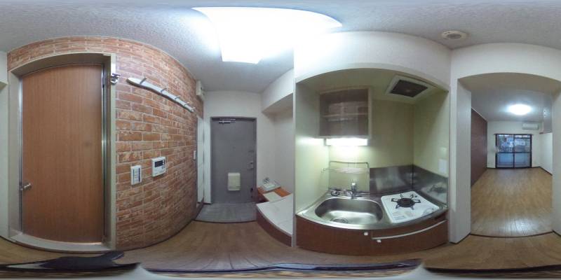 パノラマ画像キッチン