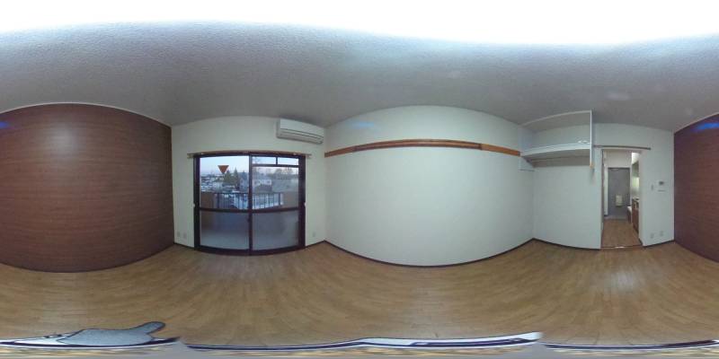 パノラマ画像洋室