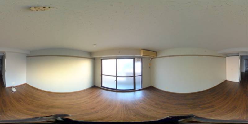 パノラマ画像洋室