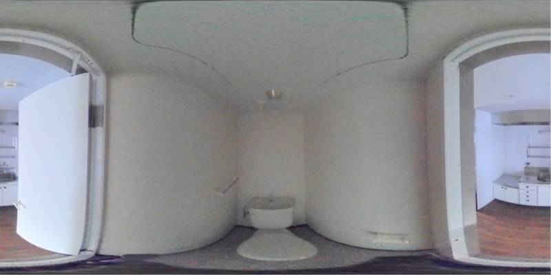 パノラマ画像トイレ