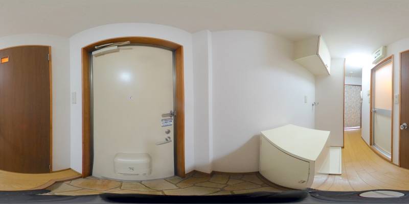 パノラマ画像玄関