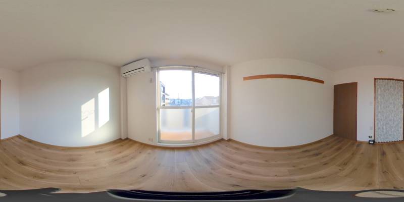 パノラマ画像リビング