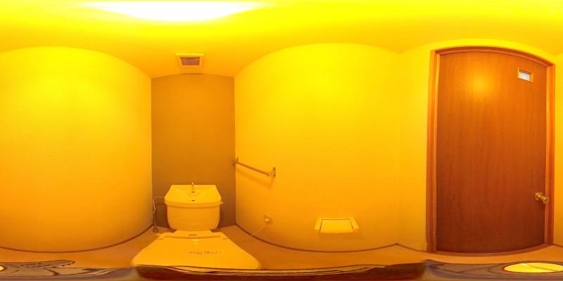 パノラマ画像トイレ