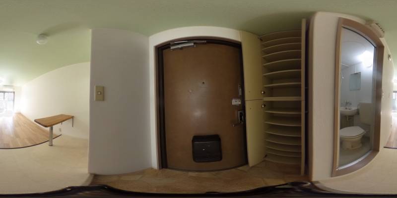 パノラマ画像玄関