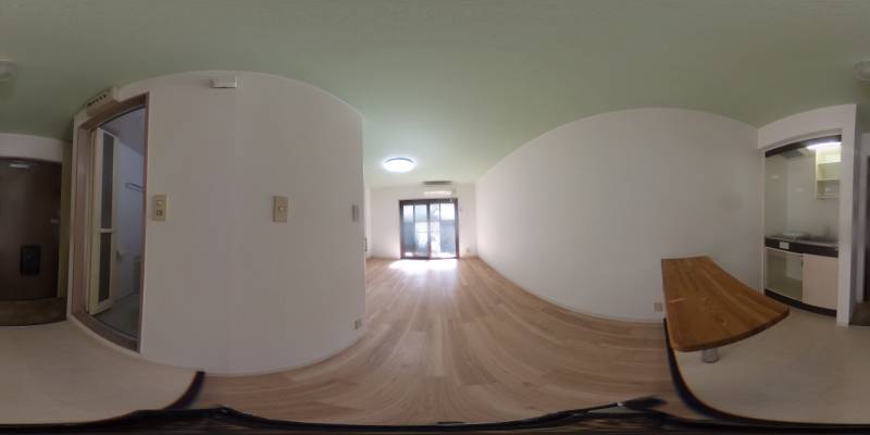 パノラマ画像洋室