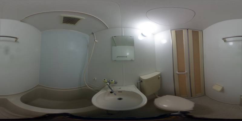パノラマ画像洗面所