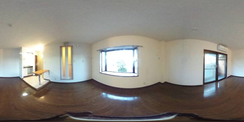 パノラマ画像洋室