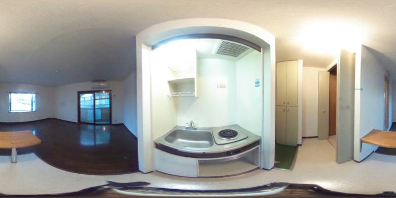 パノラマ画像キッチン