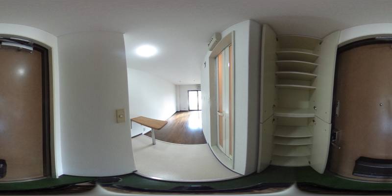 パノラマ画像玄関