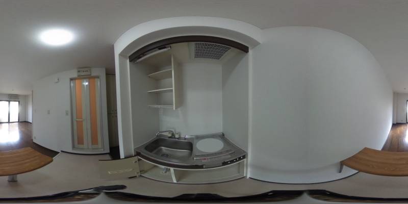 パノラマ画像キッチン