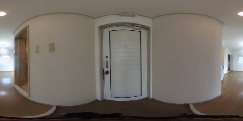 パノラマ画像玄関