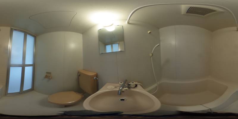 パノラマ画像洗面所