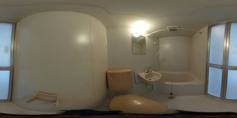 パノラマ画像トイレ