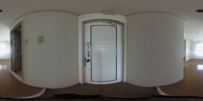 パノラマ画像玄関