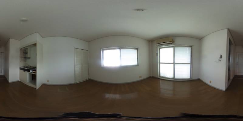 パノラマ画像洋室