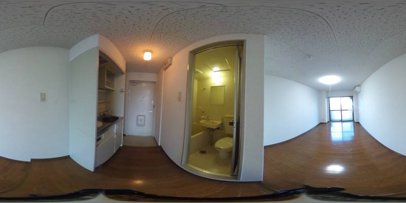 パノラマ画像キッチン