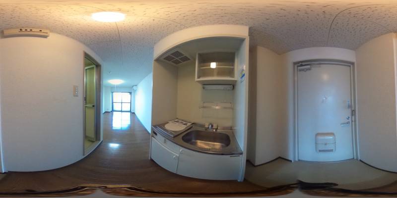 パノラマ画像玄関