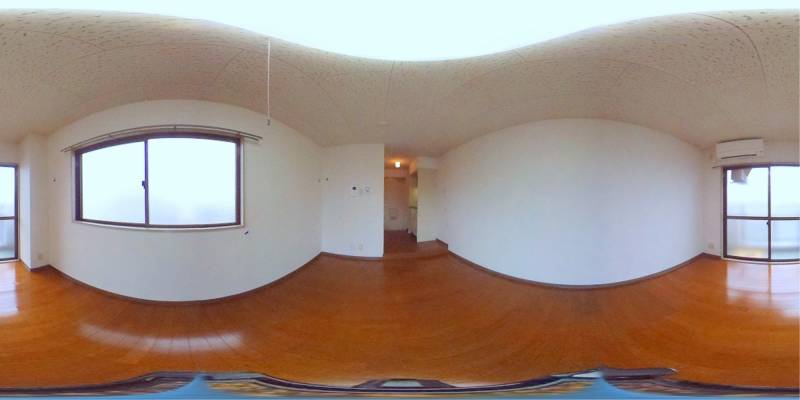 パノラマ画像洋室