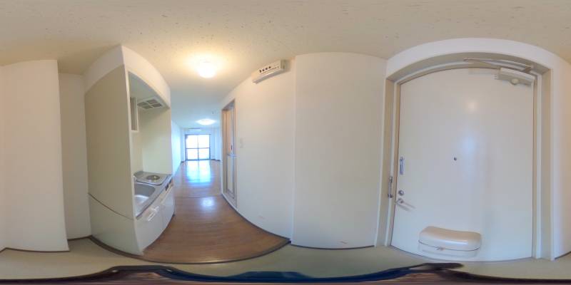 パノラマ画像玄関