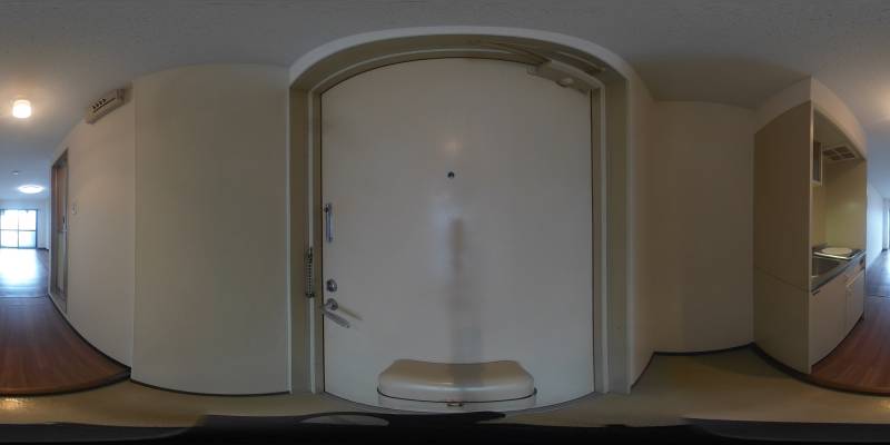 パノラマ画像玄関