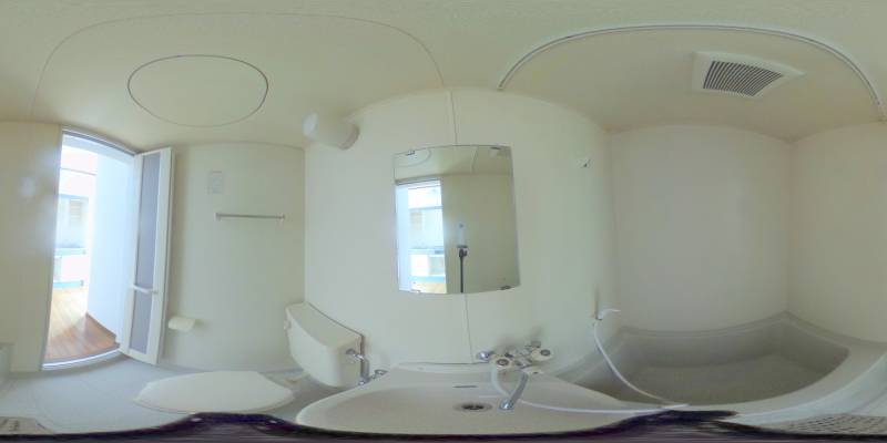 パノラマ画像洗面所