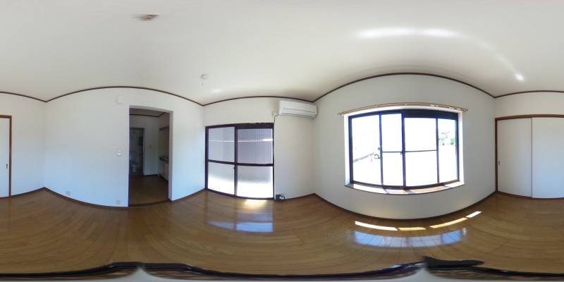 パノラマ画像洋室