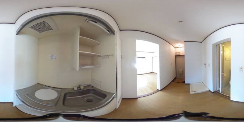 パノラマ画像キッチン