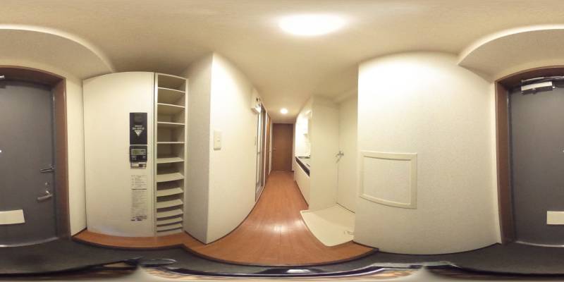 パノラマ画像玄関