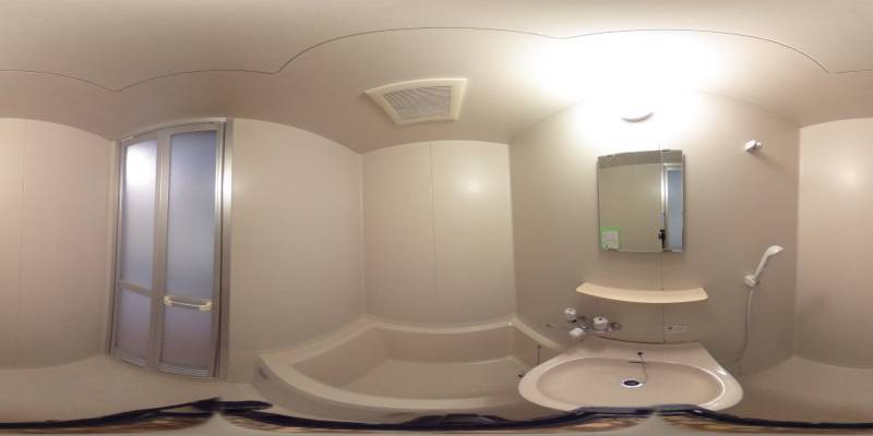 パノラマ画像バスルーム