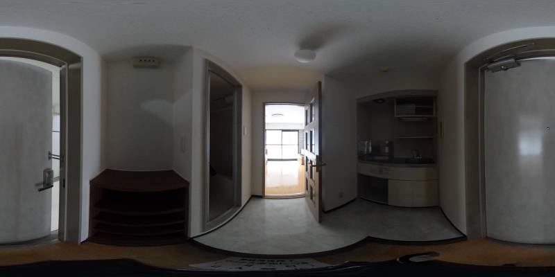 パノラマ画像玄関