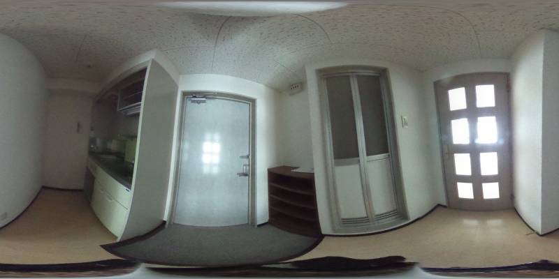 パノラマ画像玄関