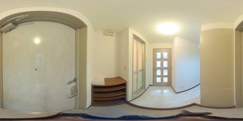 パノラマ画像玄関