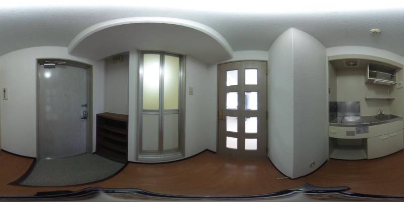 パノラマ画像玄関