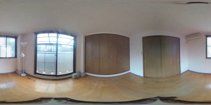 パノラマ画像洋室