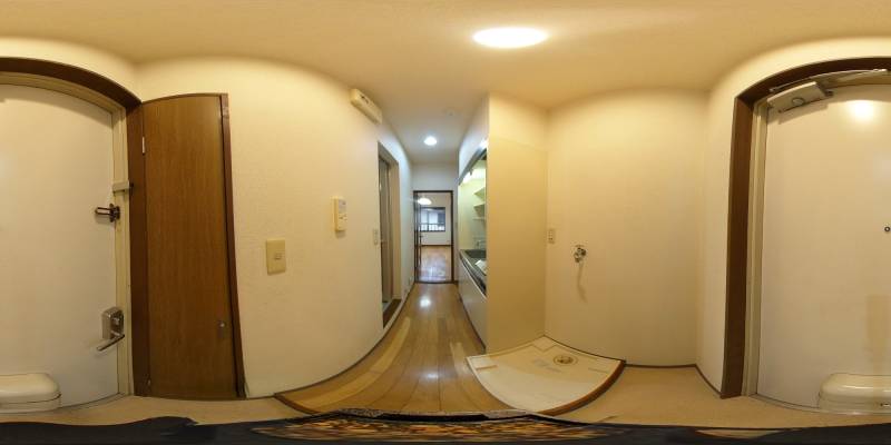 パノラマ画像玄関