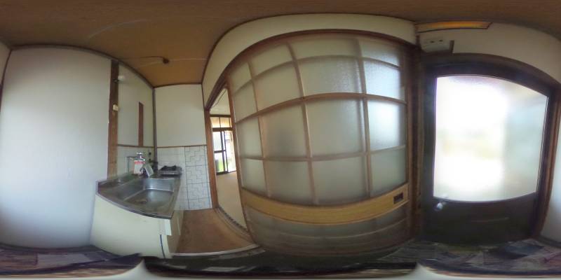 パノラマ画像玄関