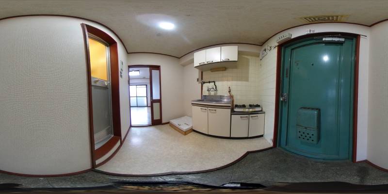 パノラマ画像玄関