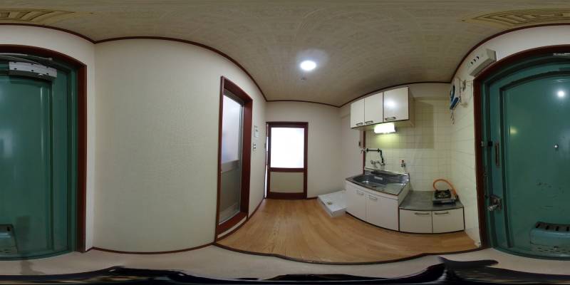 パノラマ画像玄関