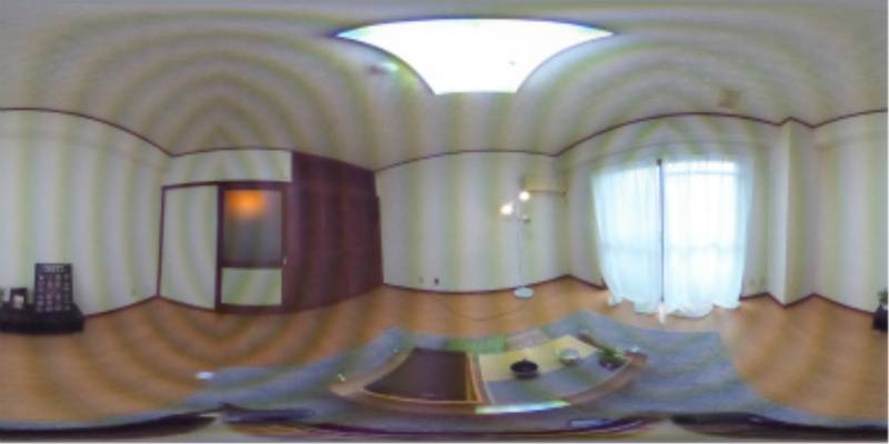 パノラマ画像洋室