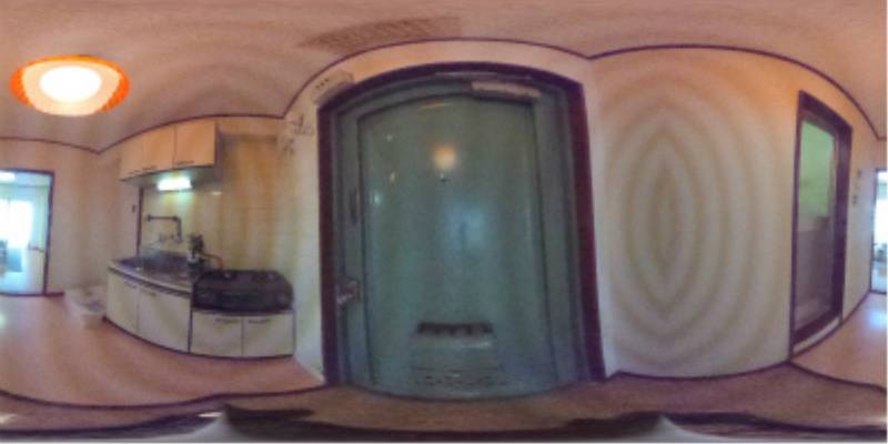 パノラマ画像玄関