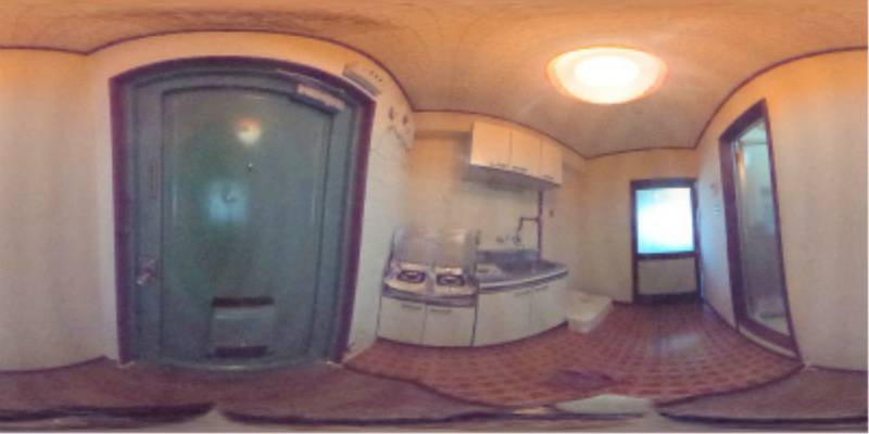 パノラマ画像玄関